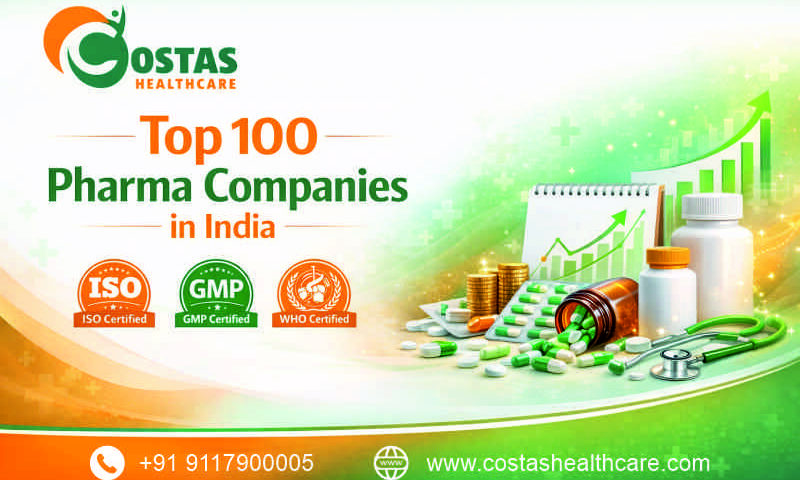 Top 100 Pharma companies in india