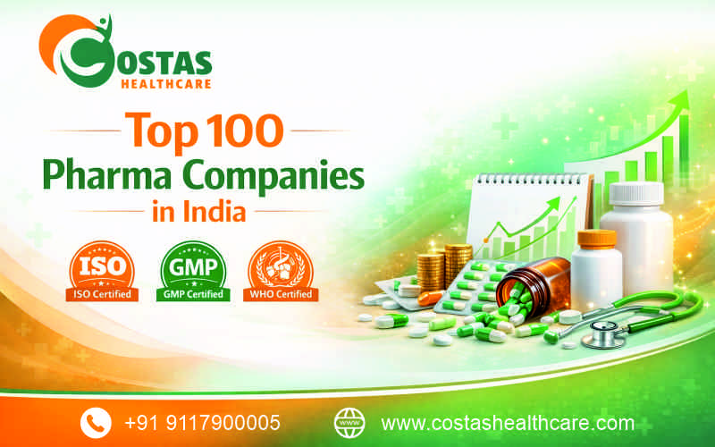 Top 100 Pharma companies in india