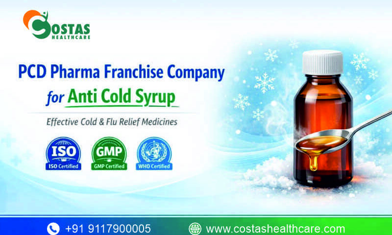 PCD Pharma Fanchise company for Anti cold syrup
