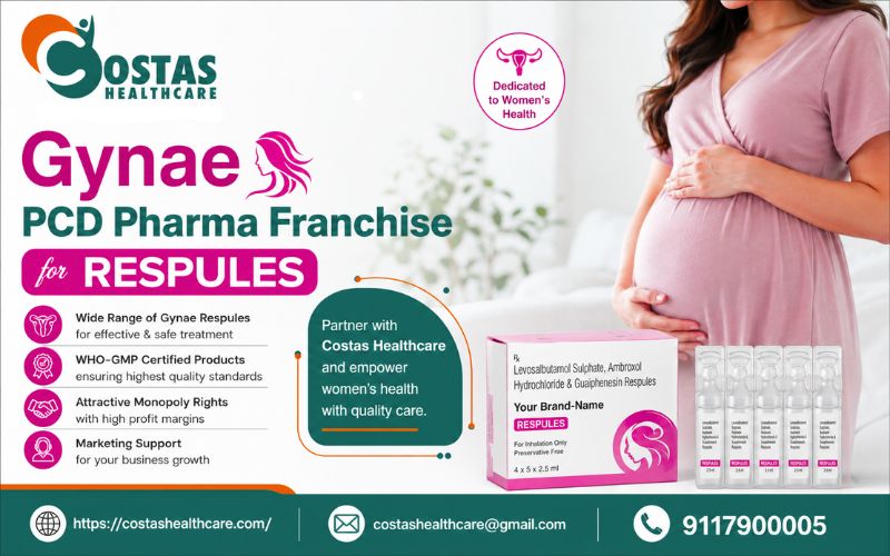 Gynae PCD pharma franchise for Respules
